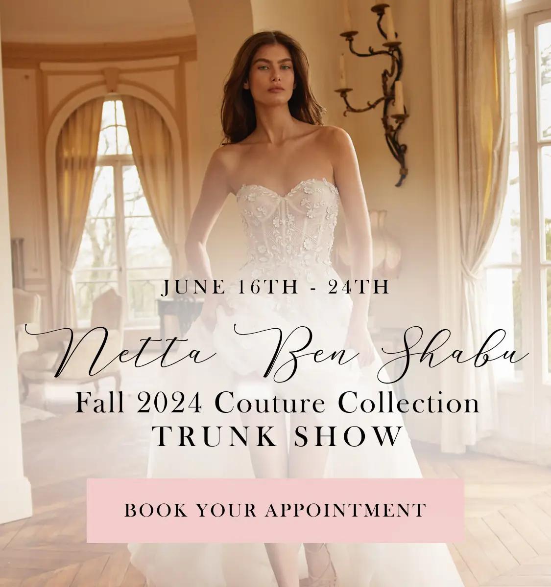 Netta Ben Shabu - Fall 2024 Couture Collection Trunk Show Banner Mobile