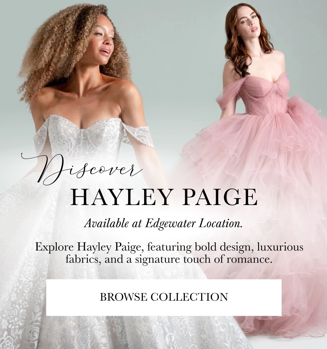 Hayley Paige Mobile Banner