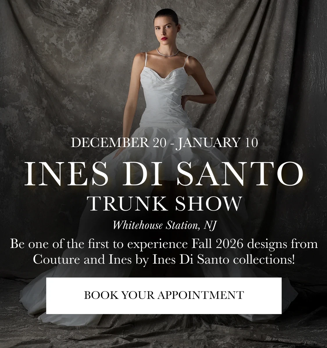 Ines Di Santo Trunk Show Mobile Banner