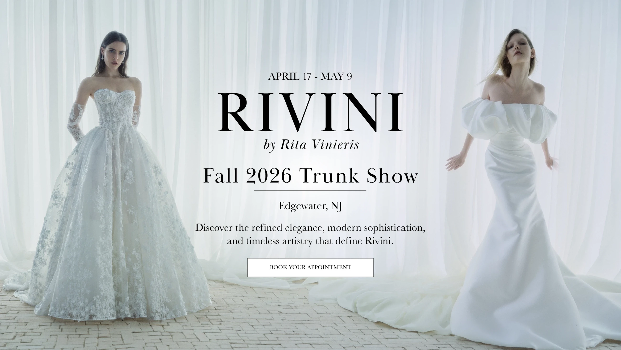 Rivini Trunk Show Banner