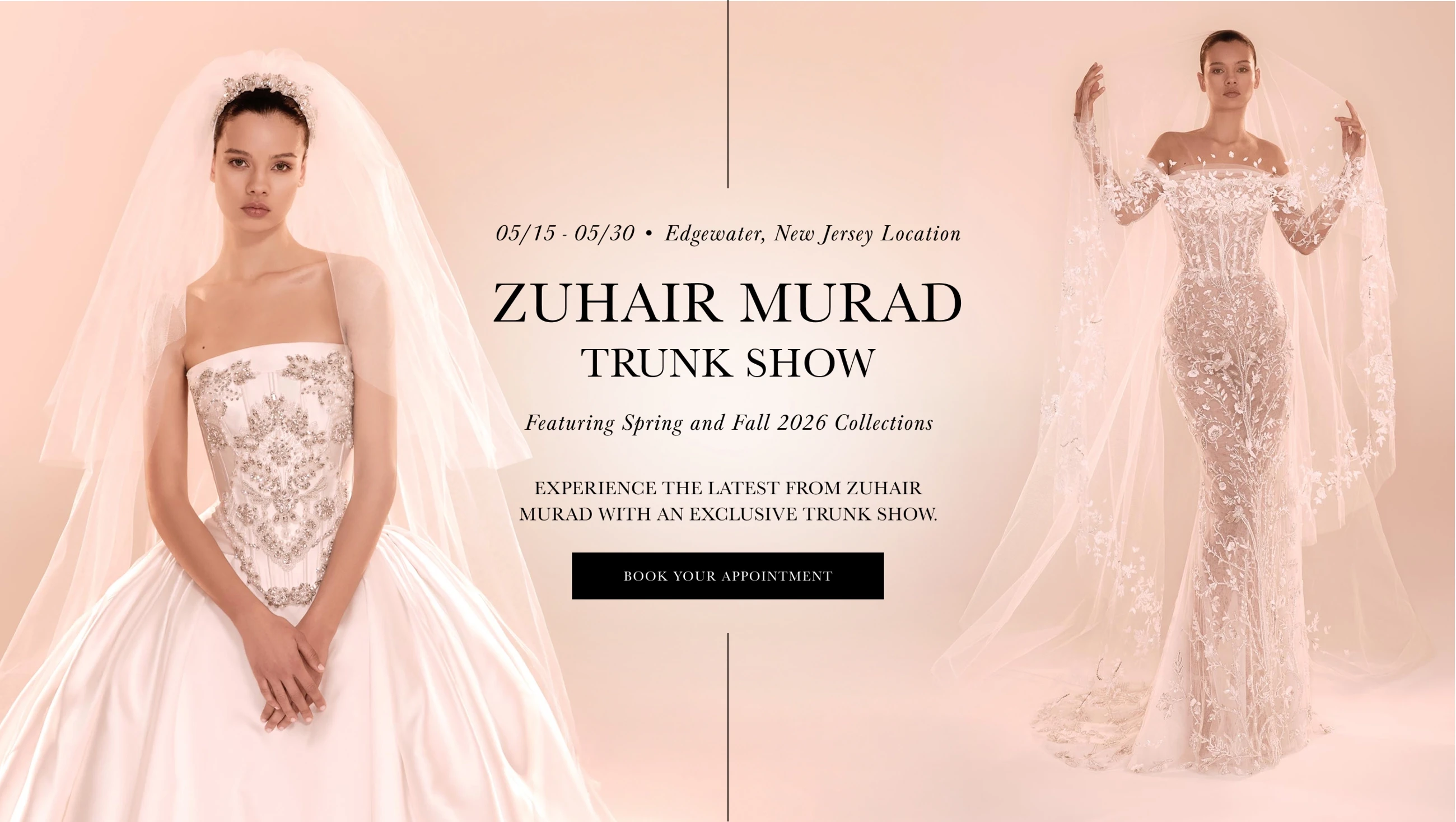 Zuhair Murad Trunk Show Banner